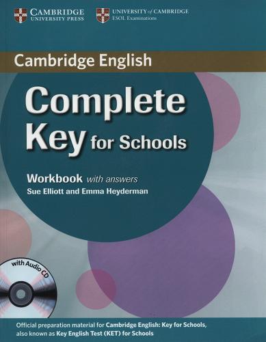 9780521124393 Cambridge English. Complete key for schools. Workb...nsione online