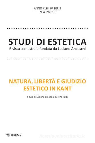Studi di estetica (2015) vol.2 edito da Mimesis