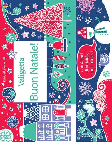 Valigetta Buon Natale! Con adesivi. Ediz. illustrata edito da Usborne Publishing