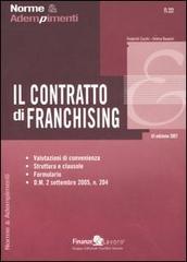 Il contratto di franchising di Frederick Cucchi, Helena Ravasini edito da Finanze & Lavoro