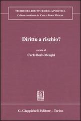 Diritto a rischio? edito da Giappichelli