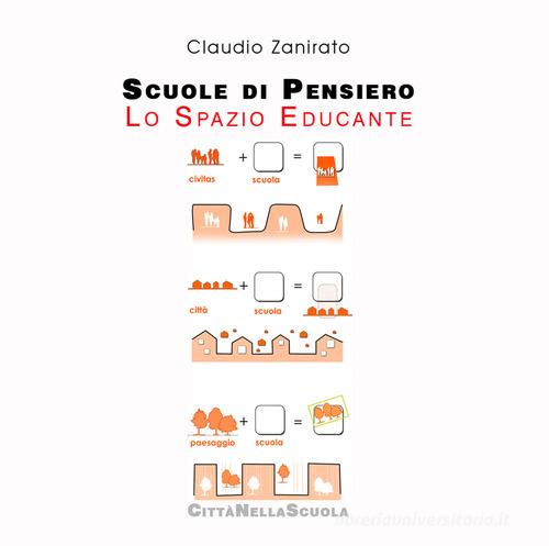 Scuole di pensiero. Lo spazio educante di Claudio Zanirato edito da Pamphlet