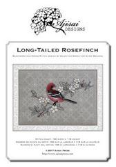 Long-Tailed Rosefinch. Cross Stitch and Blackwork Design. Ediz. italiana, inglese e francese di Valentina Sardu edito da Marcovalerio