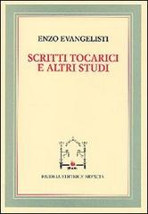 Scritti tocarici e altri studi di Enzo Evangelisti edito da Paideia