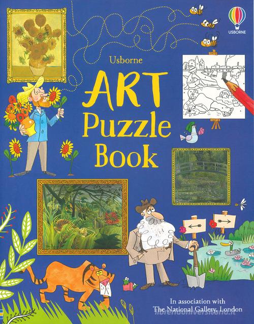 Art puzzle book. Ediz. a colori di Rosie Dickins edito da Usborne