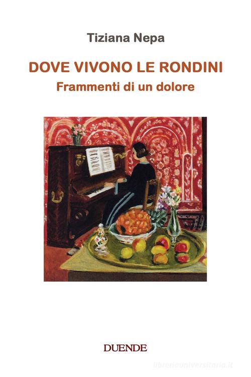 Dove vivono le rondini. Frammenti di un dolore di Tiziana Nepa edito da Duende