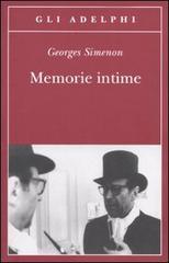 Memorie intime, seguite dal libro di Marie-Jo di Georges Simenon edito da Adelphi