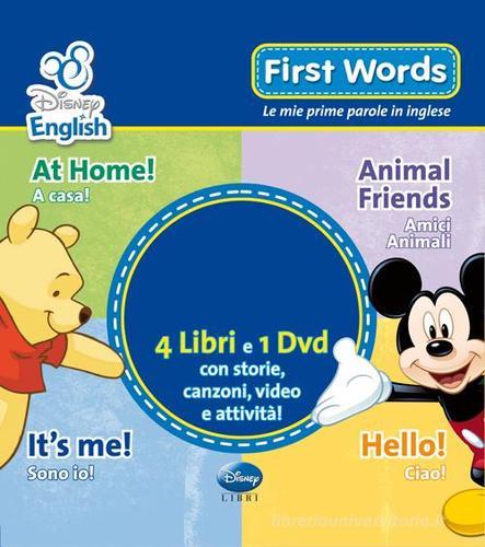 First words. Le mie prime parole in inglese. Ediz. bilingue. Con DVD edito da Disney Libri
