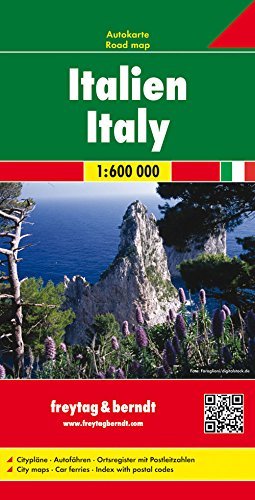Cartina Italia 1:600.000 edito da Freytag & Berndt