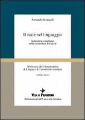 Il reale nel linguaggio. Indicalità e realismo nella semiotica di Peirce di Armando Fumagalli edito da Vita e Pensiero