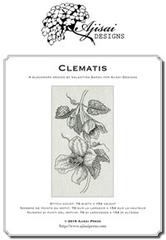 Clematis. Blackwork design di Valentina Sardu edito da Marcovalerio