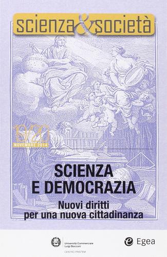 Scienza e democrazia 19-20 novembre 2014 edito da EGEA