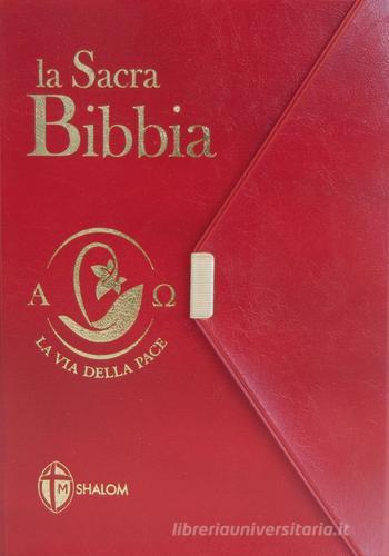 La Sacra Bibbia. La via della pace. Ediz. tascabile con bottoncino rossa edito da Editrice Shalom