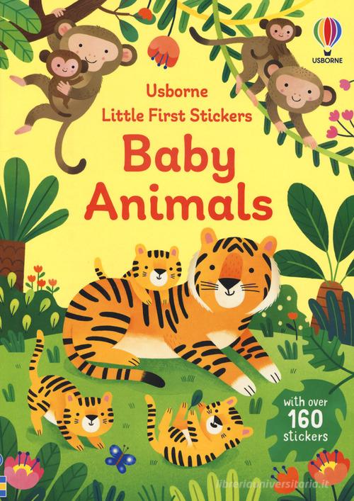 Baby animals. Little first stickers. Ediz. a colori di Jane Bingham edito da Usborne