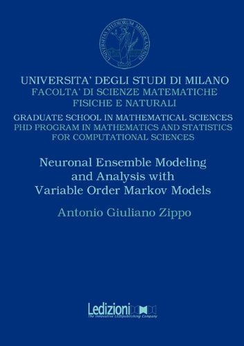 Neuronal ensemble modelling and analysis with variable order Markov models di Antonio G. Zippo edito da Ledizioni