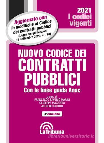 Nuovo codice dei contratti pubblici edito da La Tribuna