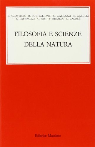 Filosofia e scienze della natura edito da Massimo