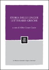 Storia delle lingue letterarie greche edito da Mondadori Education