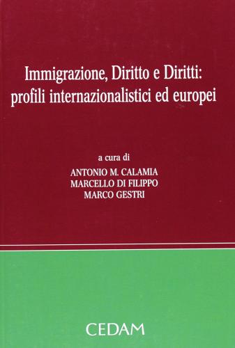 Immigrazione, diritto e diritti. Profili internazionalistici ed europei edito da CEDAM