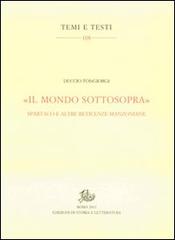 «Il mondo sottosopra». Spartaco e altre reticenze manzoniane di Duccio Tongiorgi edito da Storia e Letteratura