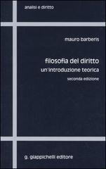 Filosofia del diritto. Un'introduzione teorica di Mauro Barberis edito da Giappichelli
