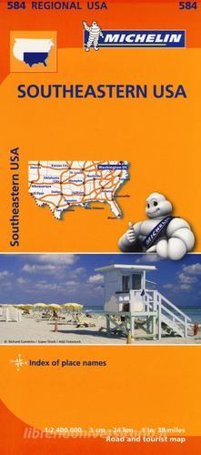 Southeastern USA. 1:2.400.000 edito da Michelin Italiana