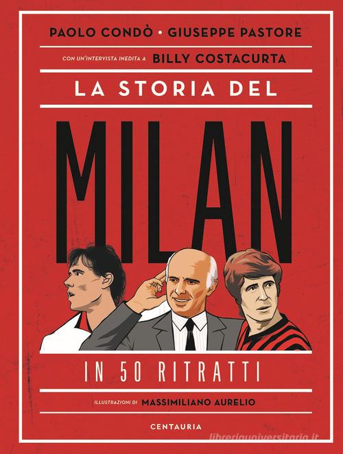 La storia del Milan in 50 ritratti di Paolo Condò, Giuseppe Pastore edito da Gallucci Centauria