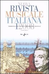 Nuova rivista musicale italiana (2008) vol.1 edito da Rai Libri
