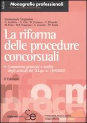 La riforma delle procedure concorsuali di Emmanuele Virgintino edito da Sistemi Editoriali
