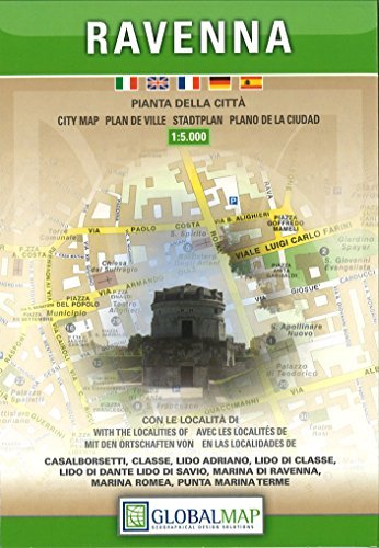 Ravenna 1:9.000. Pianta della Città. City Map edito da LAC