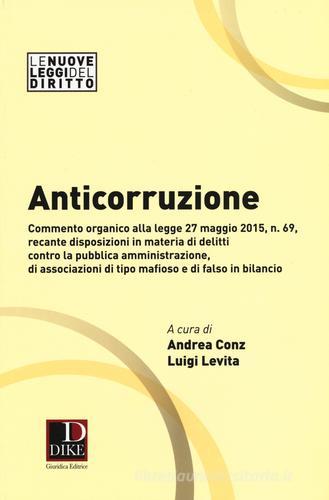 Anticorruzione edito da Dike Giuridica