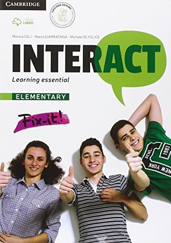 Interact elementary: learning essential. Quaderno BES e DSA. Per le Scuole superiori. Con e-book. Con espansione online vol.1 di Johanna Budden, Samantha Lewis edito da Loescher