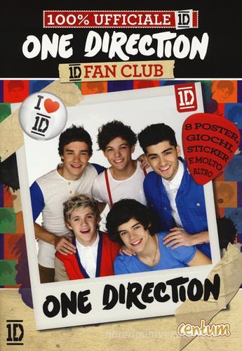 One Direction. 1D fan club. 100% ufficiale 1D. Con adesivi. Con poster edito da White Star