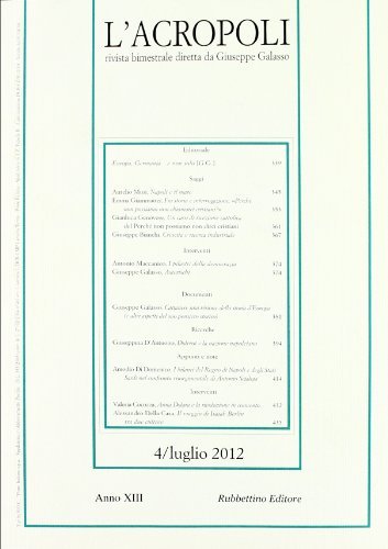 L' acropoli (2012) vol.4 edito da Rubbettino