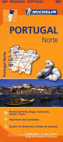 Portugal norte 1:300.000 edito da Michelin Italiana