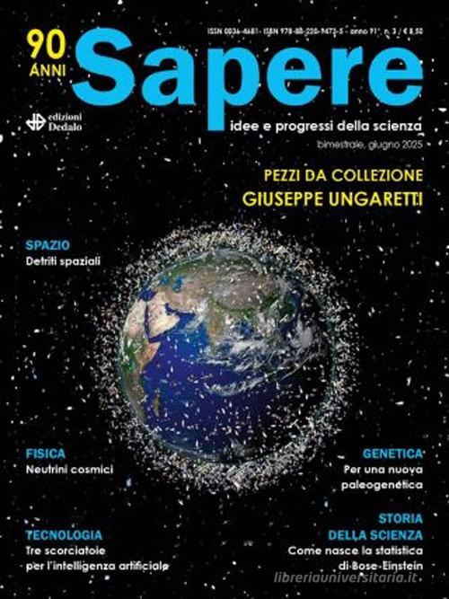 Sapere. Idee e progressi della scienza (2025) vol. 3 edito da edizioni Dedalo