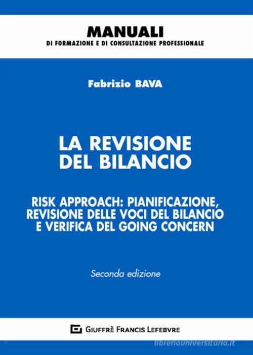 La revisione del bilancio di Fabrizio Bava edito da Giuffrè