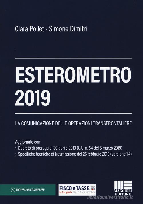 Esterometro 2019 di Simone Dimitri, Clara Pollet edito da Fisco e Tasse