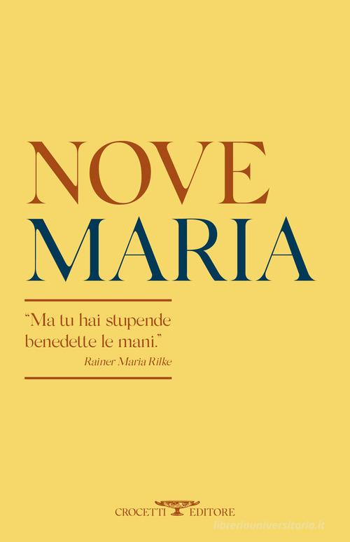 Maria di Aldo Nove edito da Crocetti