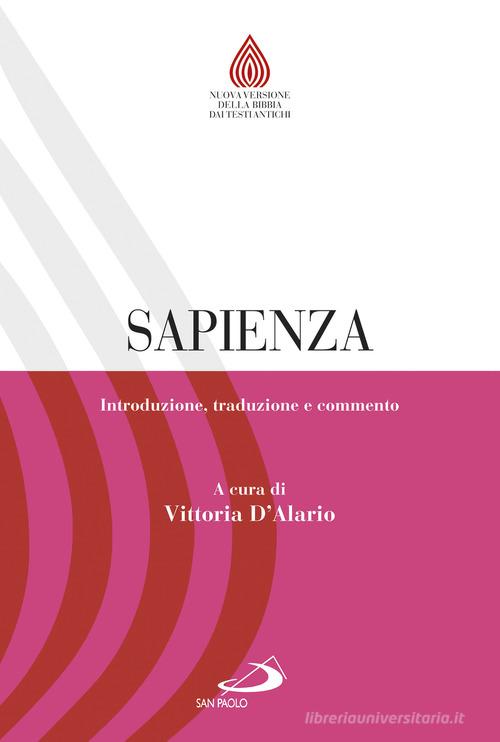 Sapienza. Introduzione, traduzione e commento edito da San Paolo Edizioni