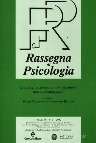 Rassegna di psicologia (2012) vol.1 edito da Carocci