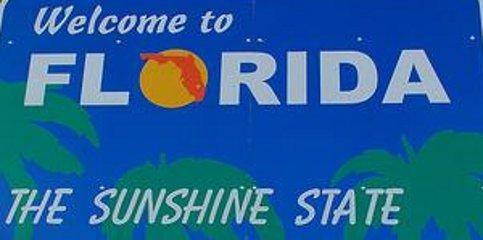 Welcome to Florida. Segnale stradale edito da De Agostini