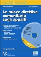 Le nuove direttive comunitarie sugli appalti. Con CD-ROM di Alessandro Massari, Maurizio Greco edito da Maggioli Editore