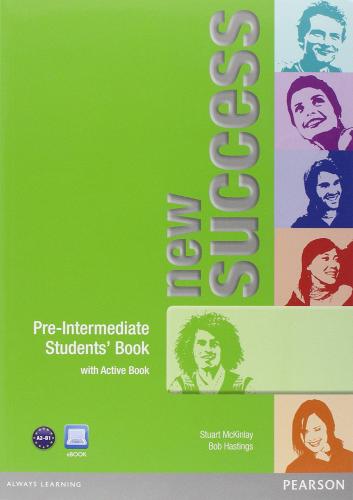 New success. Pre-intermediate. Student's pack. Per le Scuole superiori. Con e-book. Con espansione online edito da Pearson Longman