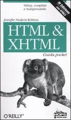HTML & XHTML. Guida pocket di Jennifer Niederst Robbins edito da Tecniche Nuove