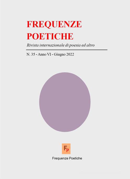 Frequenze poetiche. Rivista di poesia internazionale ed altro vol.35 di Giorgio Moio edito da Youcanprint