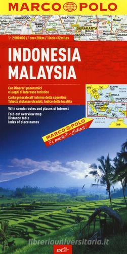 Indonesia, Malaysia 1:2.000.000 edito da Marco Polo