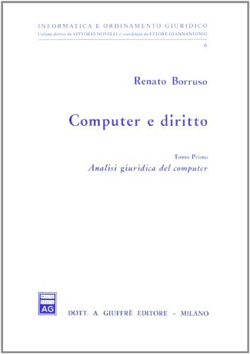 Computer e diritto vol.1 di Renato Borruso edito da Giuffrè