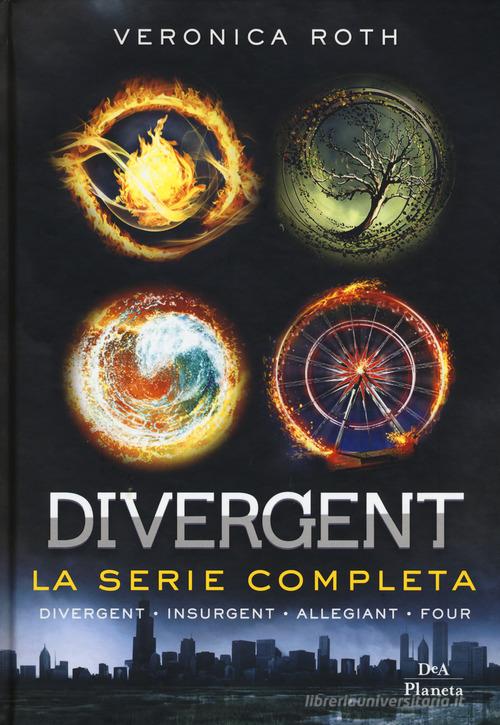 Divergent. La serie: Divergent-Insurgent-Allegiant-Four di Veronica Roth edito da DeA Planeta Libri