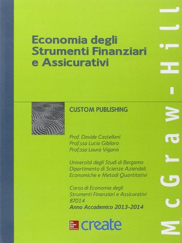 Economia degli strumenti finanziari e assicurativi edito da McGraw-Hill Education